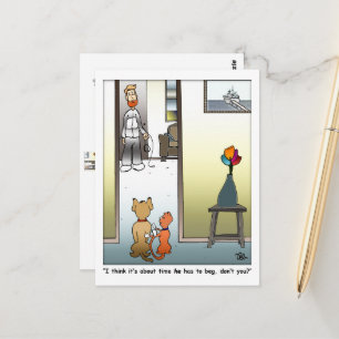 Making Him Beg Postcard