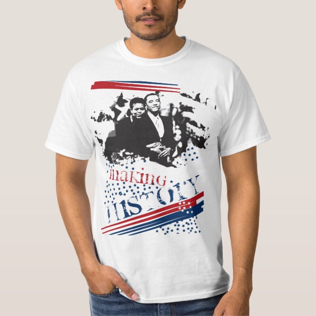 Making History_Red Blue JPEG T-Shirt (Front)
