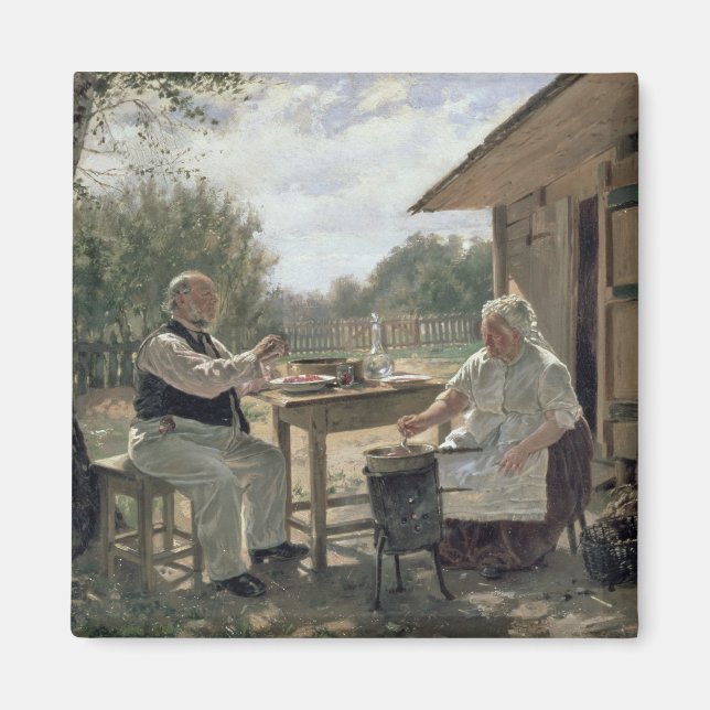 Making Jam, 1876 Magnet (Front)