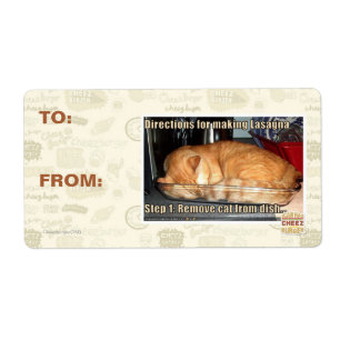 Making lasagne