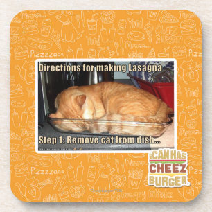 Making lasagne coaster