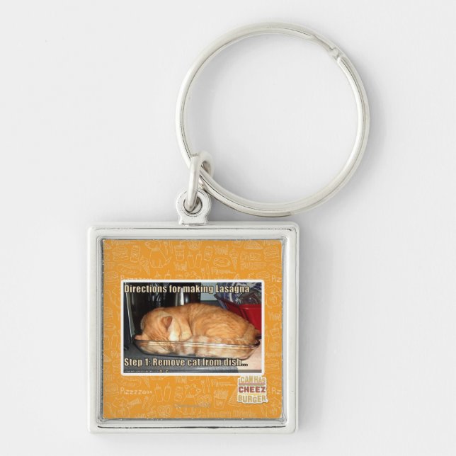 Making lasagne key ring (Front)