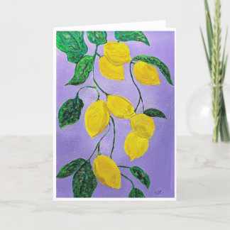 Making Lemonade Card <Blank Inside>