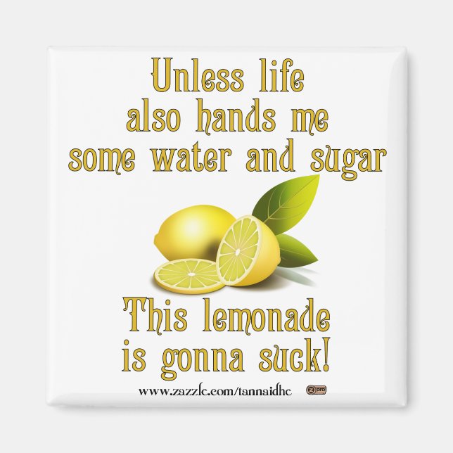 Making Lemonade Magnet (Front)