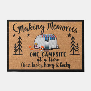 Making Memories Doormat, Customised Camping Doormat