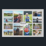 Making Memories Family Photo Collage  Faux Canvas<br><div class="desc">A beautiful design to capture your family adventures. Add your own photo memories to this design for a sweet way to personalise any space! A collage of family photos surrounds the text "Making Memories". You have the option of adding your family's name, a date, or leaving this field blank! Cherish...</div>