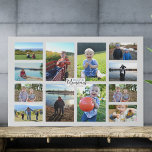 Making Memories Family Photo Collage  Faux Canvas<br><div class="desc">A beautiful design to capture your family adventures. Add your own photo memories to this design for a sweet way to personalise any space! A collage of family photos surrounds the text "Making Memories". You have the option of adding your family's name, a date, or leaving this field blank! Cherish...</div>