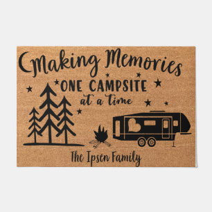 Making Memories, One Campsite At A Time Doormat