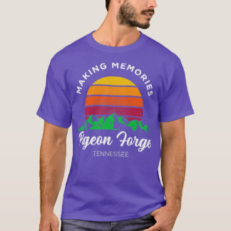Making Memories Pigeon Forge Family Vacation graph T-Shirt
