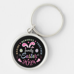 Making memories together Easter family 2024 Key Ring