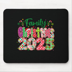 Making Memories Together Xmas Pajamas Family Chris Mouse Pad