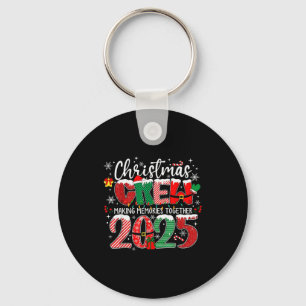 Making Memories Together Xmas Pyjamas Family Chris Key Ring