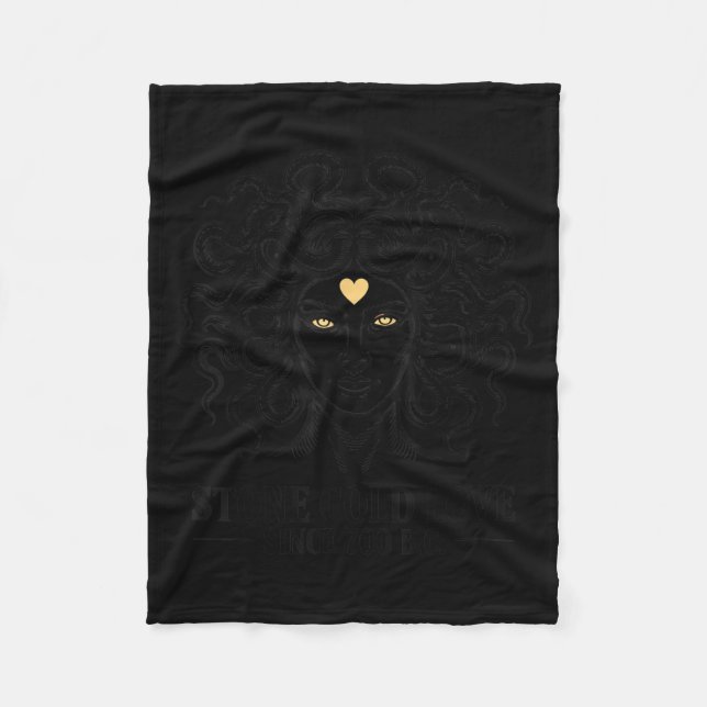 Making Men Hard Since 700 Bc Medusa Valentine Day  Fleece Blanket (Front)