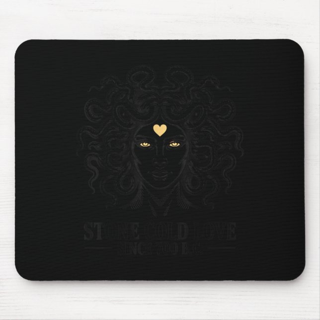 Making Men Hard Since 700 Bc Medusa Valentine Day  Mouse Pad (Front)