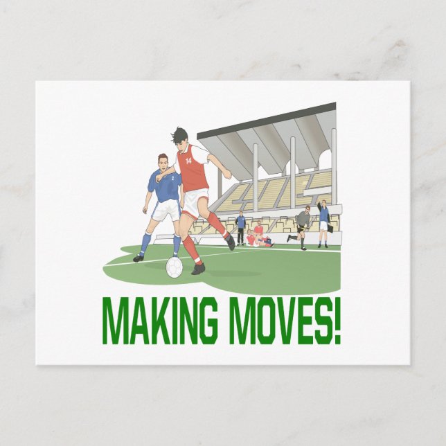 Making Moves Postcard (Front)