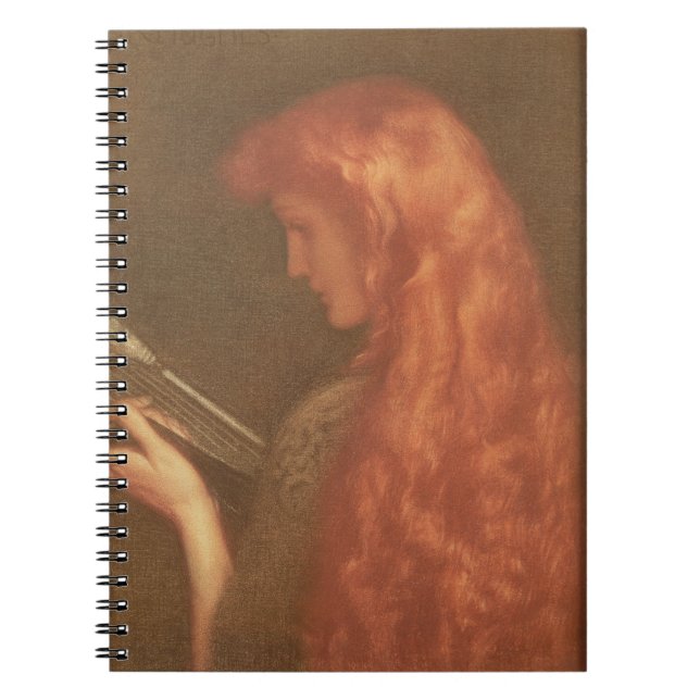 Making Music (pastel on paper) Notebook (Front)