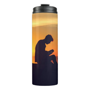 Making Music / Sunset custom name tumbler