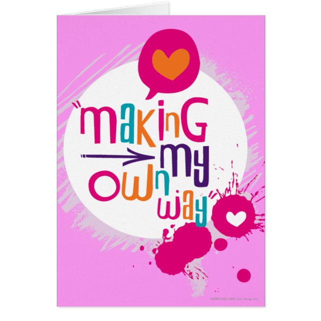 Making My Own Way (Front)