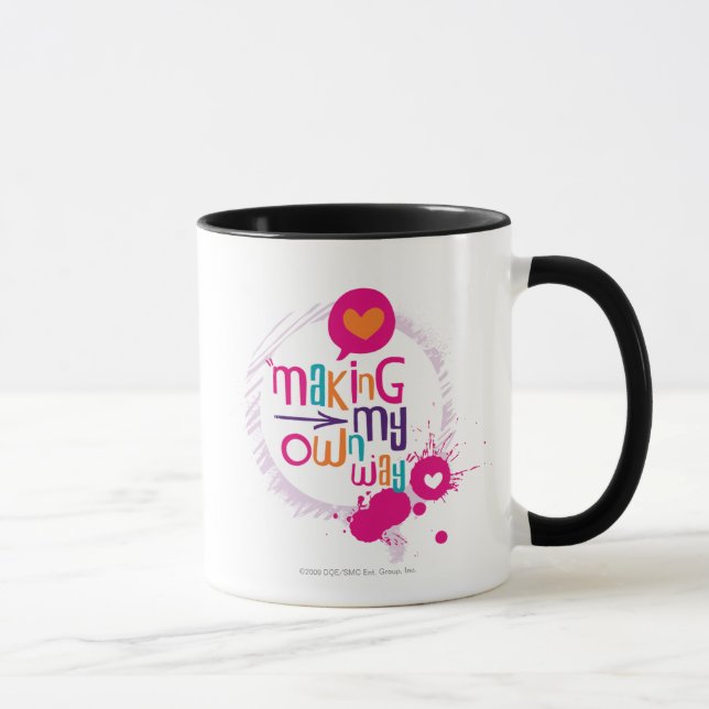 Making My Own Way Mug (Right)