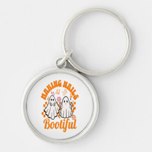 making nails bootiful halloween key ring