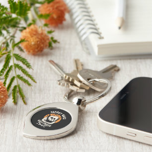 Making Nails Bootiful Halloween Key Ring