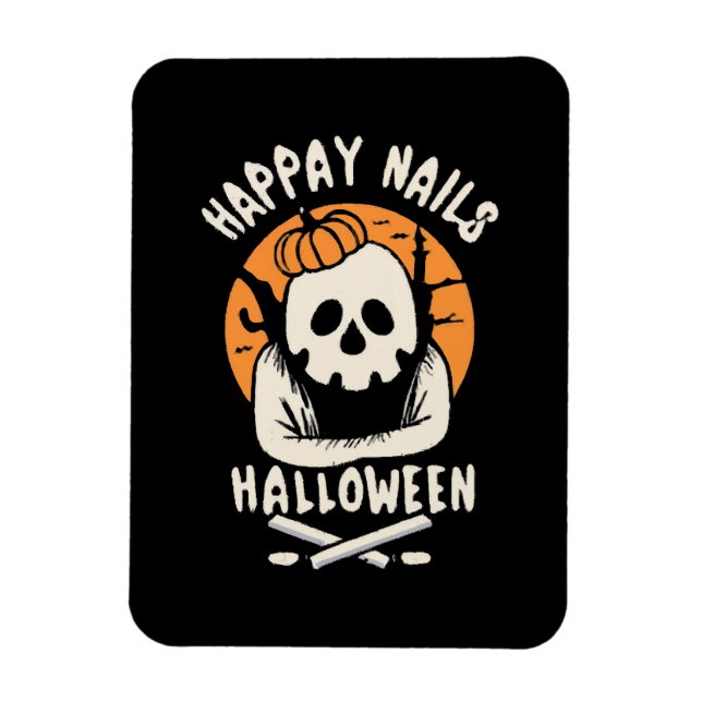 Making Nails Bootiful Halloween  Magnet (Vertical)