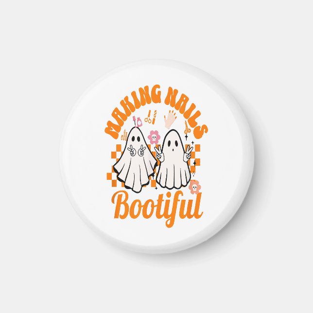 making nails bootiful halloween magnet (Front)