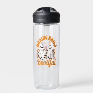making nails bootiful halloween water bottle