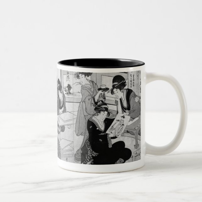 Making prints Two-Tone coffee mug (Right)