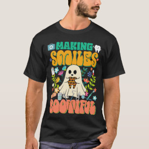 Making Smiles Bootiful Cute Dental Halloween T-Shirt