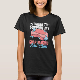 Making Soap for a Soap Making T-Shirt