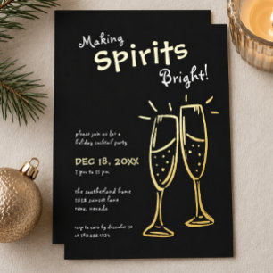 Making Spirits Bright Champagne Christmas Party