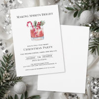 Making Spirits Bright Christmas Cocktail Party