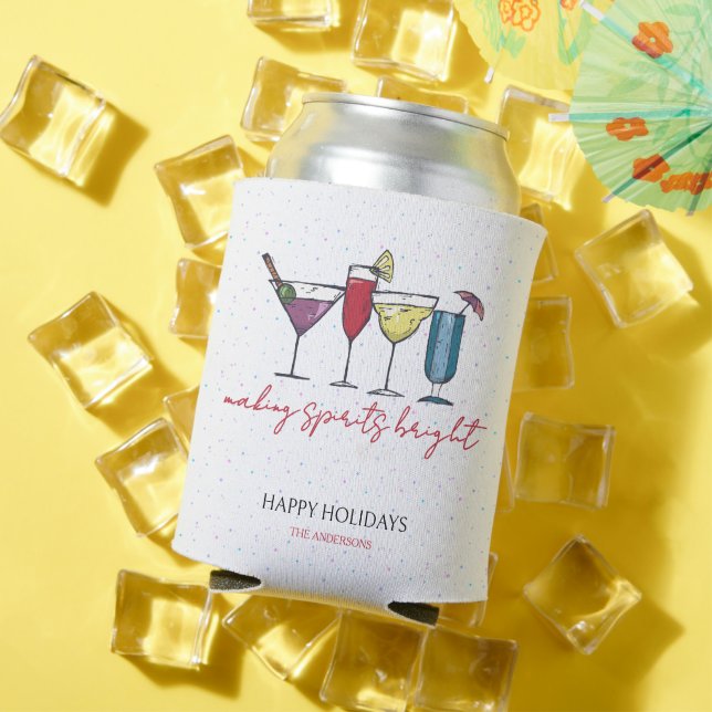 Making Spirits Bright Holiday Cocktail Party  Can Cooler (In Situ Summer)