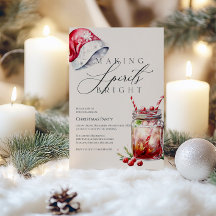 Making Spirits Bright Invite | Fun Christmas Party