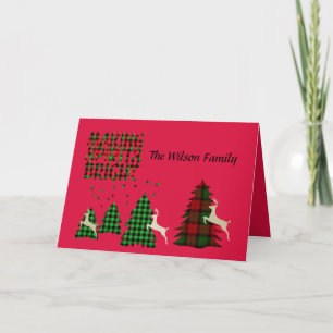 Making Spirts Bright Personalised Card
