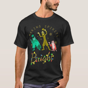 Making Srits Bright Christmas Retro Groovy Christm T-Shirt
