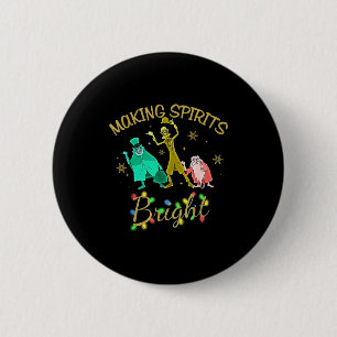 Making Srits Bright Christmas Shirt 6 Cm Round Badge