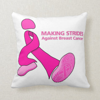 Making Strides Against Breast Cancer Cushion