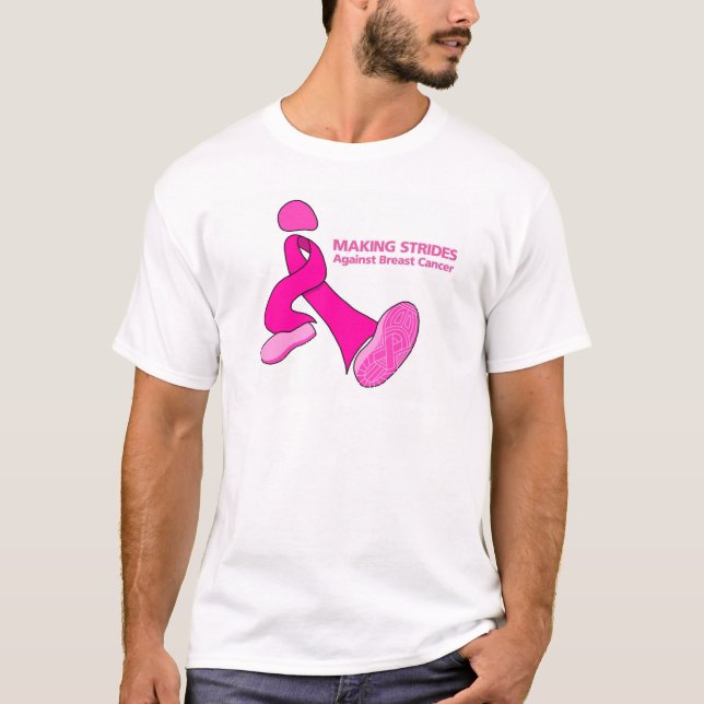 Making Strides Against Breast Cancer T-Shirt (Front)