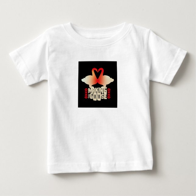 MAKING THE GOOSE BY MASANSER PIXELAT BABY T-Shirt (Front)