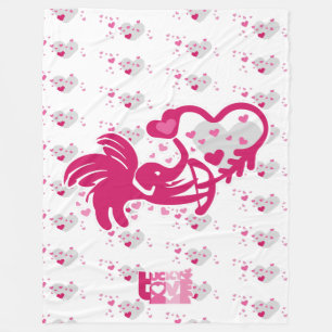 MAKING THE GOOSE BY MASANSER PIXELAT FLEECE BLANKET