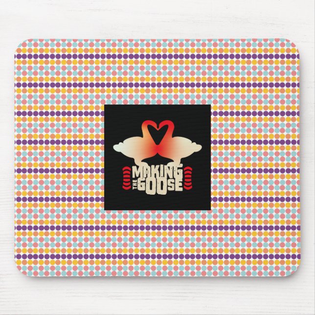 MAKING THE GOOSE BY MASANSER PIXELAT MOUSE PAD (Front)