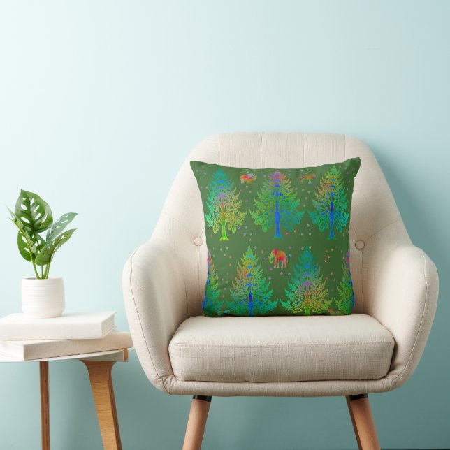 Making Tracks in Spring Cushion (Chair)