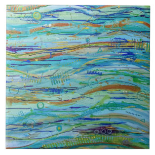 Making Waves 6 x 6 Ceramic Tile