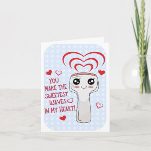 Making Waves Sonography Love Probe Card