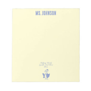 Making Words Sparkle & Ideas Shine English Teacher Notepad