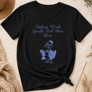 Making Words Sparkle & Ideas Shine English Teacher T-Shirt