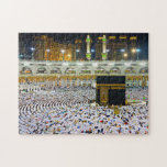 Makkah al-Mukarramah Kaaba Islamic Muslim Jigsaw Puzzle<br><div class="desc">Modern Makkah al-Mukarramah Kaaba Mosque Muslim islamic jigsaw puzzle can be used as a everyday or a ramadan activity,  gift or for yourself.</div>