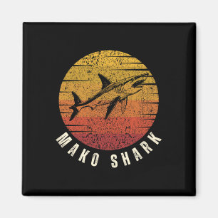 Mako Shark Deep Sea Fishing Ocean Mako Shark Magnet